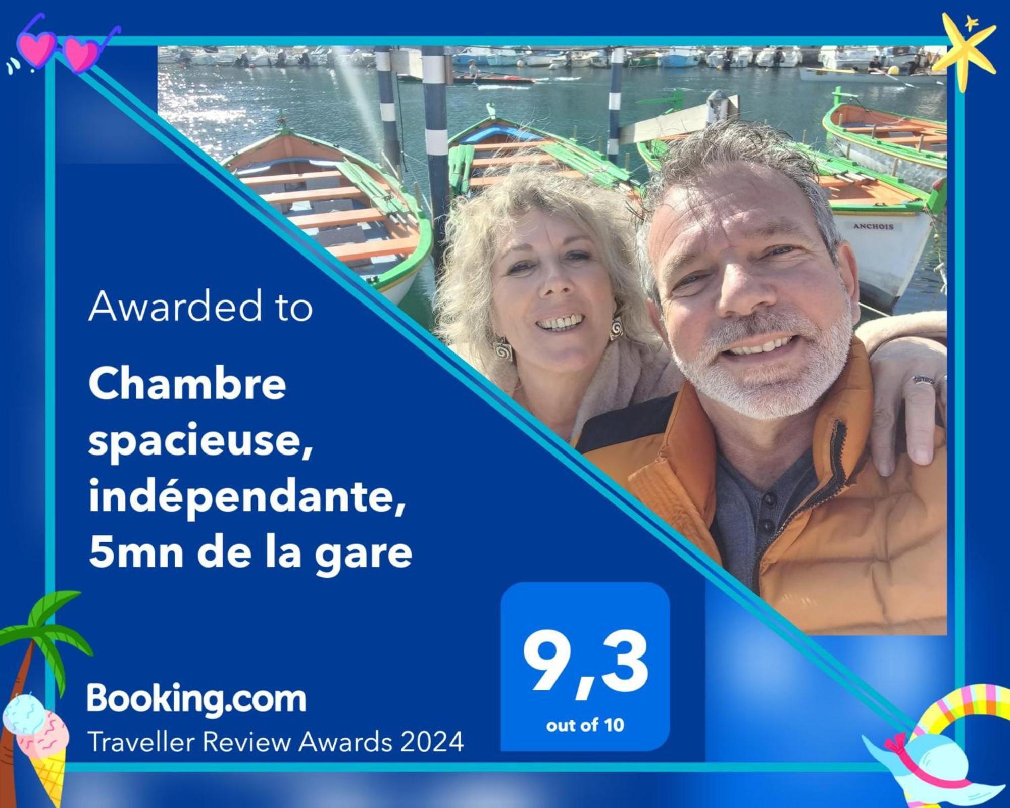 Chambre Spacieuse, Independante, 700M De La Gare Нарбон Екстериор снимка